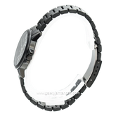 Alexandre Christie Primo Style AC 1008 MD & AC 1008 LD Black Hour Marker Rosegold Stainless Steel